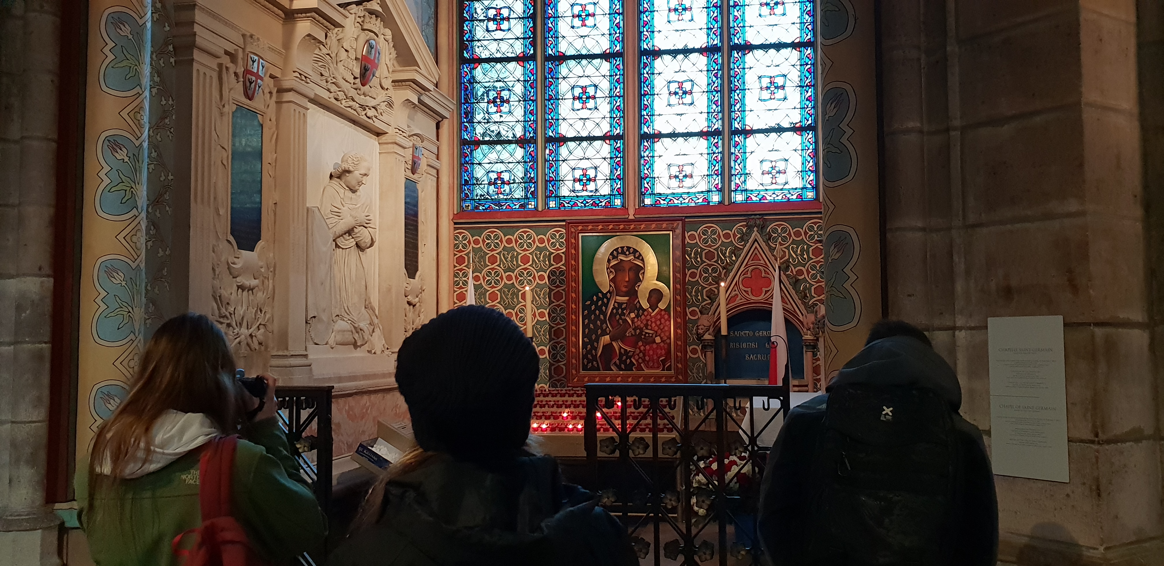 Kaplica Polska w Notre Dame de Paris/Fot. Paweł Rozwód 