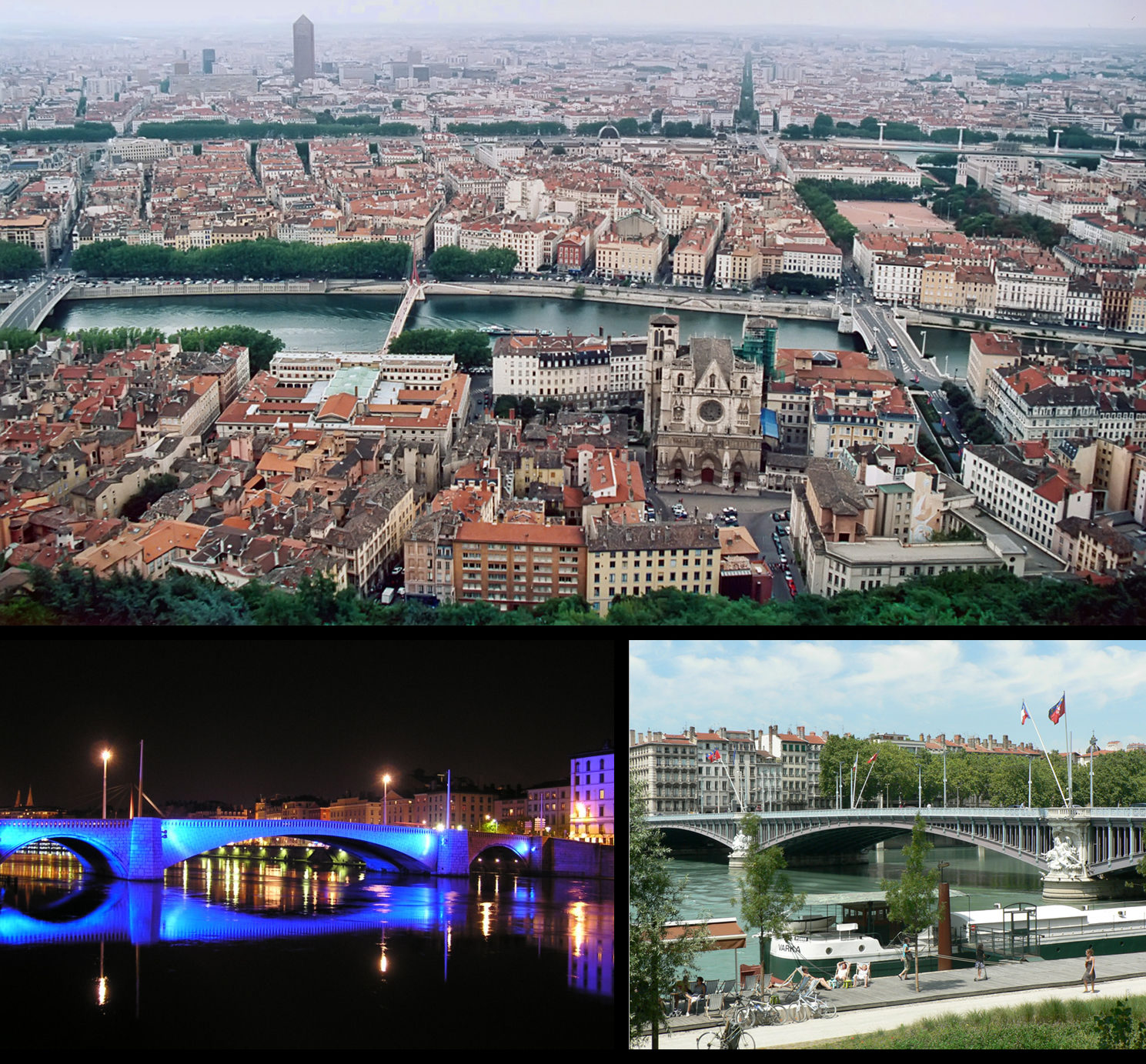 Atrakcje Lyonu, fot. GIRAUD Patrick, Basilio, BRUNNER Emmanuel et Welleschik - Derivative, wikimedia