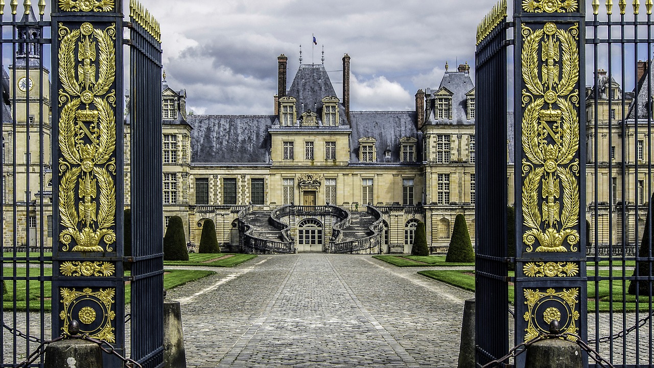 Zamek Fontainebleau/Fot. Pixabay