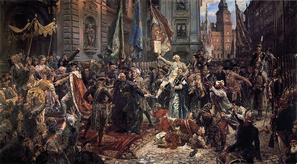 Jan Matejko, Konstytucja 3 maja 1791 roku, 1891 / Wikimedia Commons