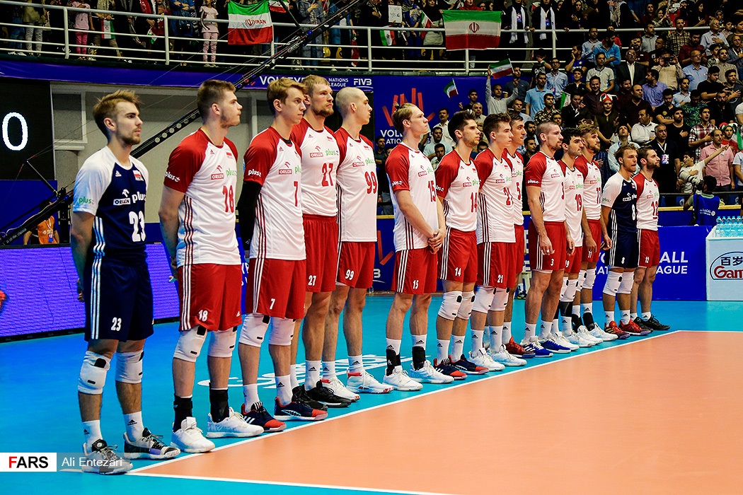 Reprezentacja Polski podczas Ligi Narodów 2019, fot. Fars News Agency, wikimedia (na licencji CC BY 4.0)