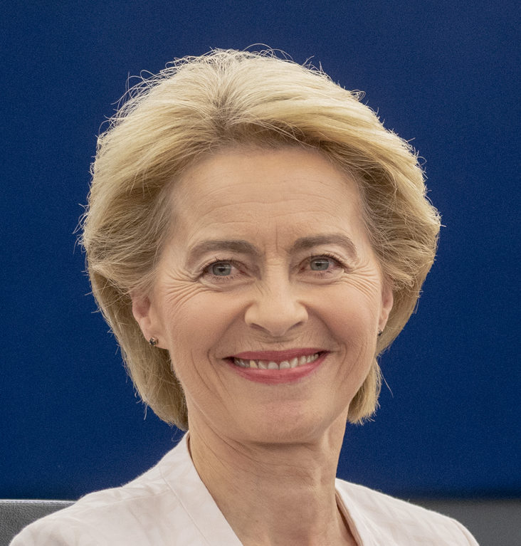 Ursula von der Leyen (2019), fot. © European Union 2019 – Source: EP, wikimedia (na licencji CC BY 4.0)