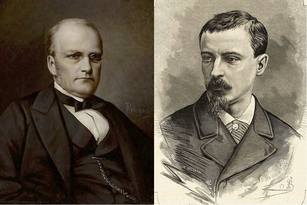 Stanisław Moniuszko i Henryk Sienkiewicz (portret Józefa Buchbindera), fot. wikimedia (domena publiczna)