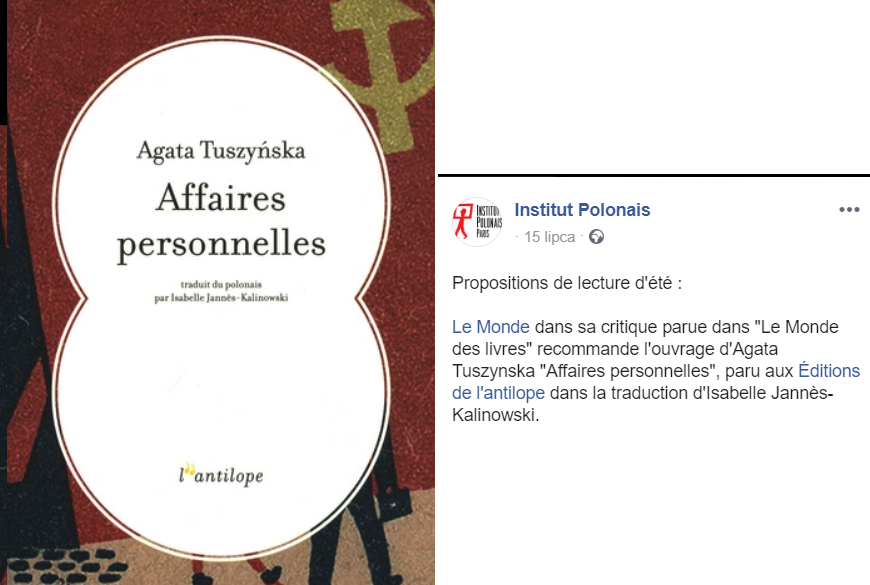 Instytut Polski w Paryżu/Facebook