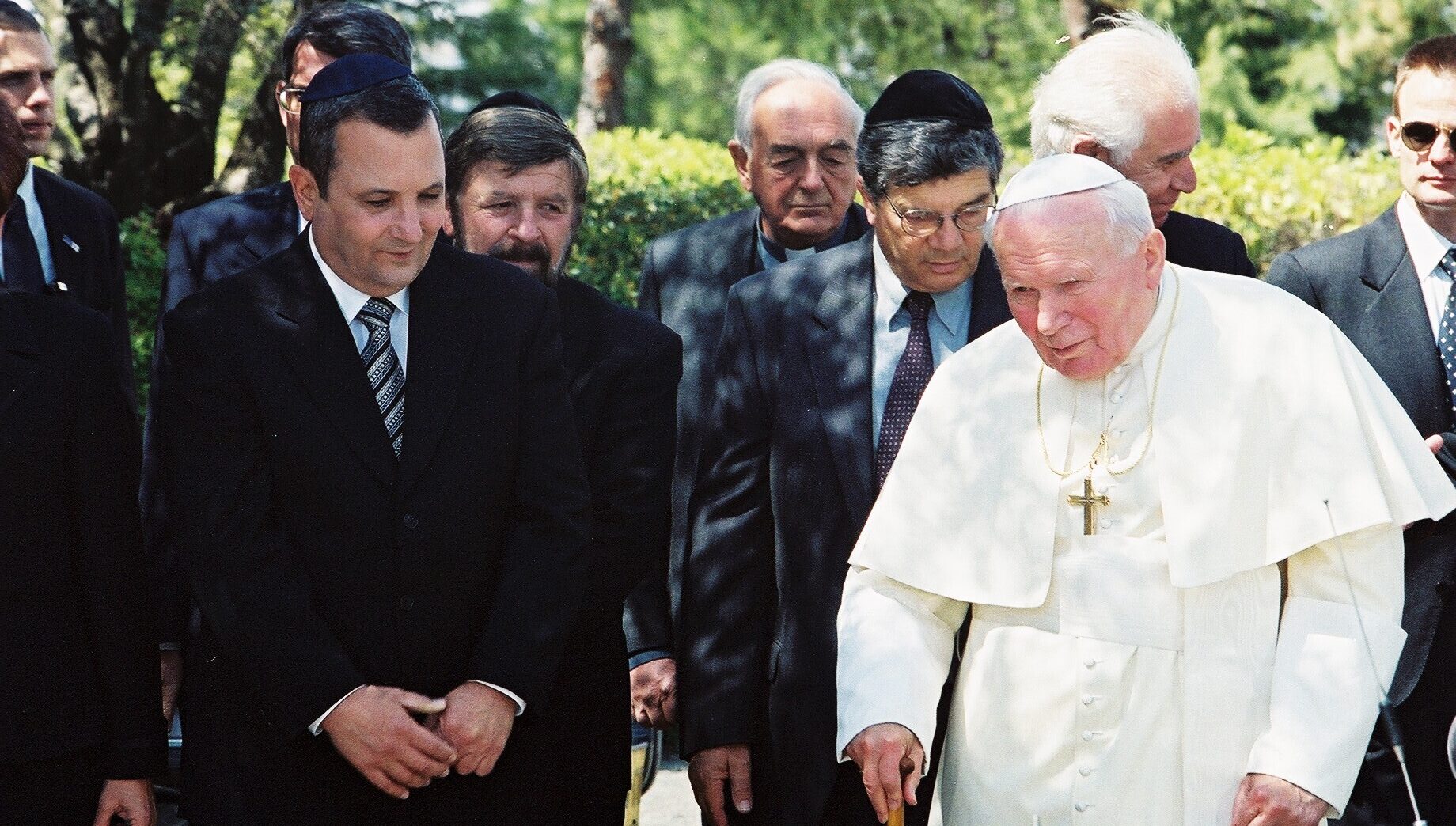 Wizyta Jana Pawła II w Yad Vashem/Fot. yadvashem.org 