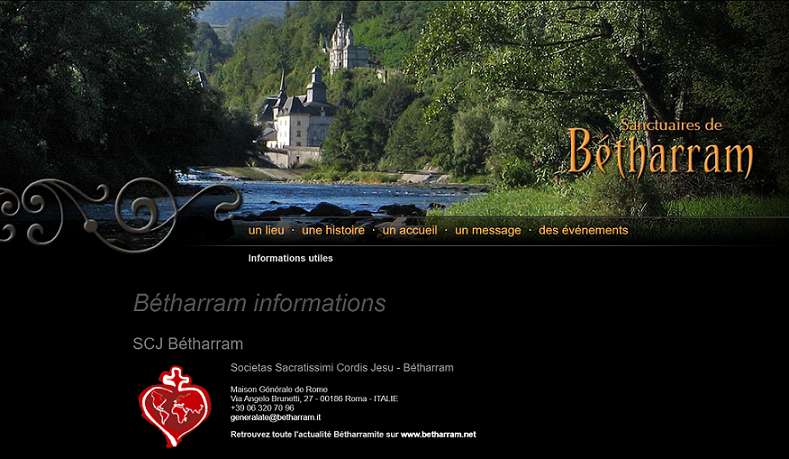 betharram.fr (screen)