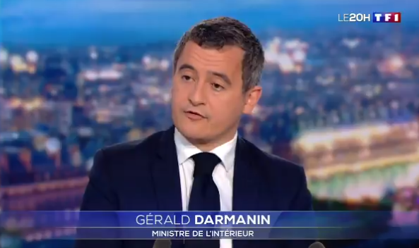 Twitter @GDarmanin/TF1
