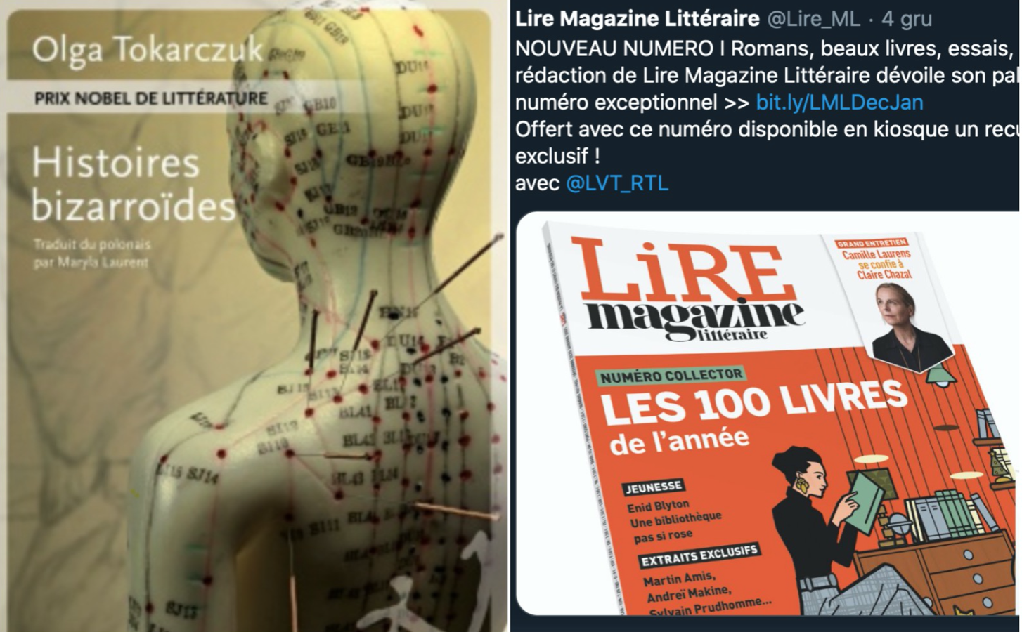 fot. Editions Noir sur Blanc / Twitter @Lire_ML