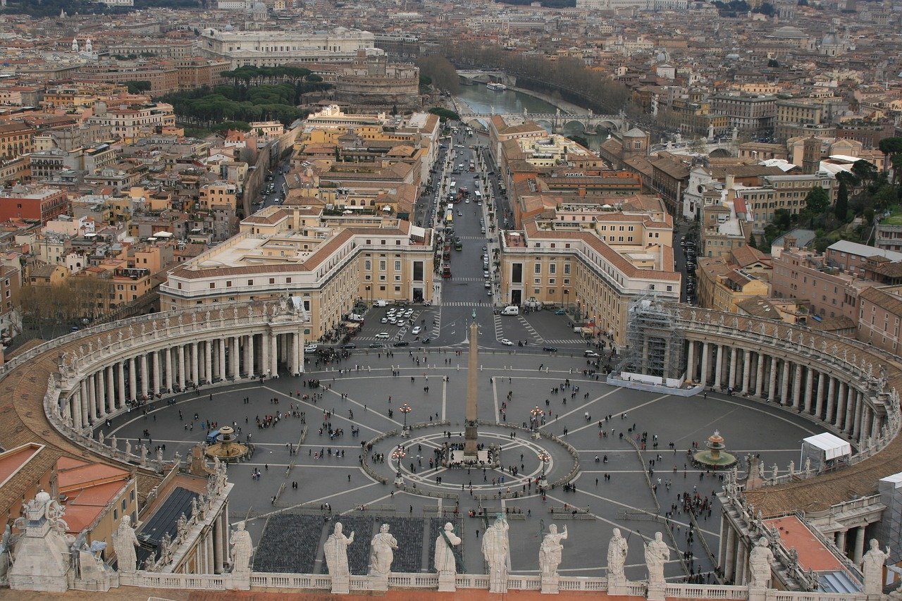 Bazylika św. Piotra w Watykanie, pixabay.com