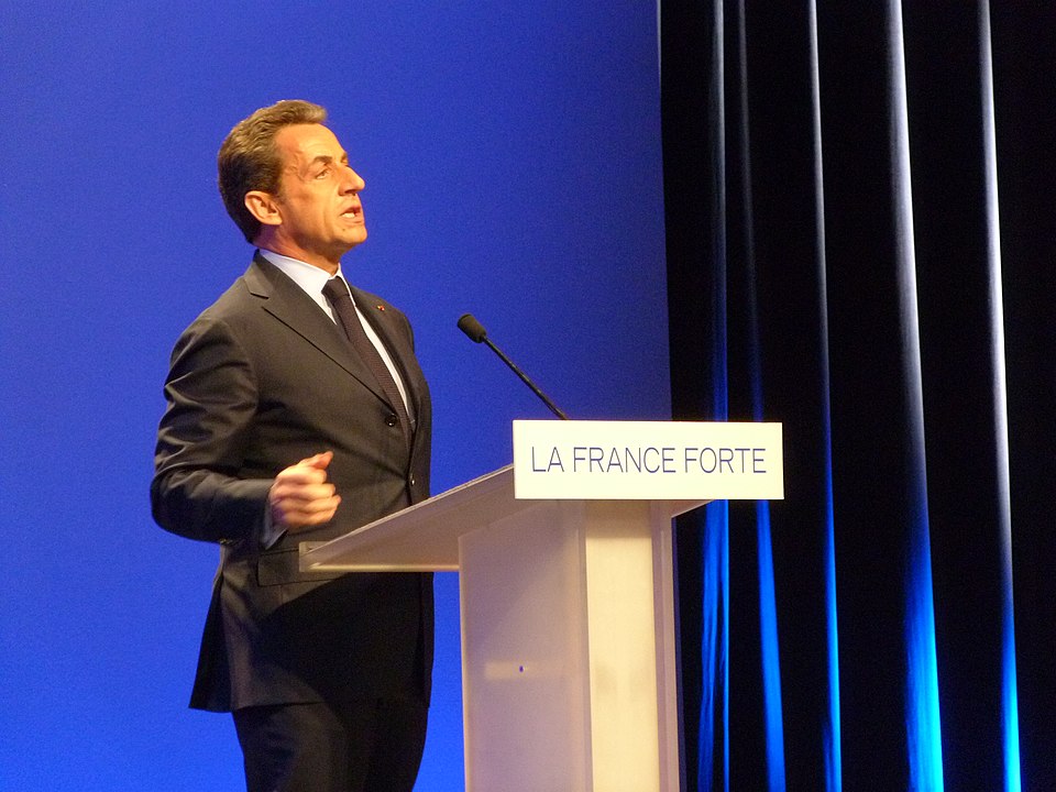 Nicolas Sarkozy lors d'un meeting à Nancy, le 2 avril 2012, Par Cheep88 — Travail personnel, CC BY-SA 3.0, https://commons.wikimedia.org/w/index.php?curid=18988706