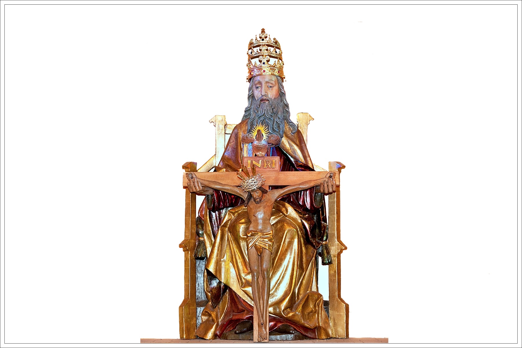 Statua Trójcy Świętej, fot. sanktuarium w Prostyni