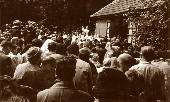 Pogrzeb Matki Elżbiety Czackiej - Laski 19 maja 1961 r., fot. Archiwum Zgromadzenia / AFSK