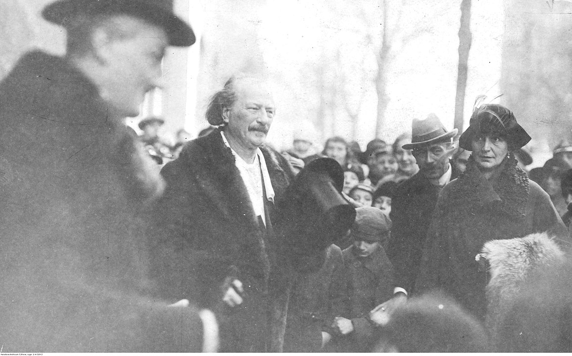 Ignacy Paderewski w Poznaniu, 27 grudnia 1918, fot. wikimedia (domena publiczna)