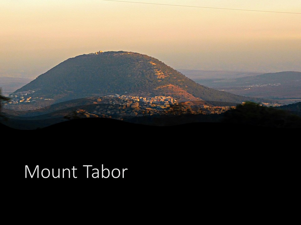 Góra Tabor, fot. s. Amata CSFN