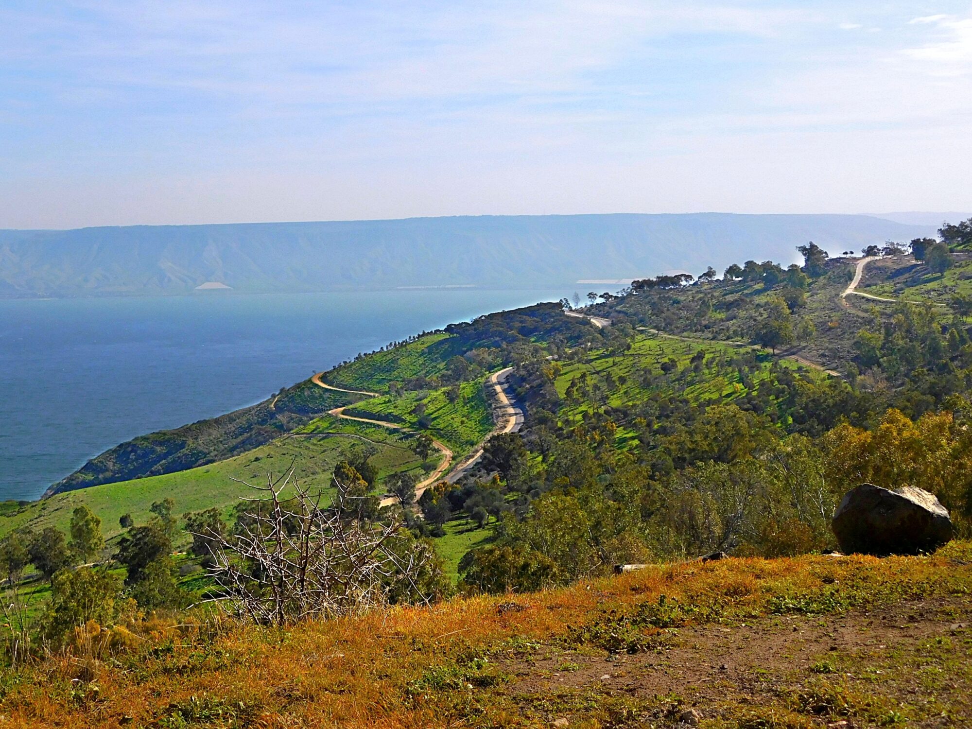 “Szlak Jezusa” i „Szlak Ewangelii” wokół Jeziora Galilejskiego, fot. s. Amata CSFN