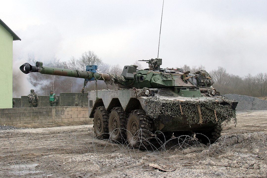 AMX-10RC, fot. wikimedia (domena publiczna)
