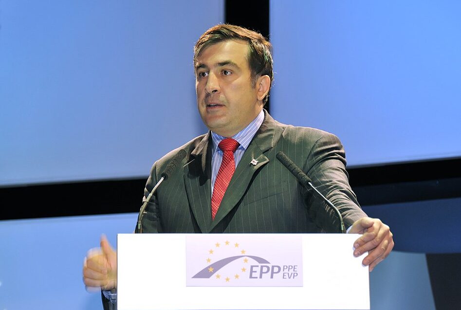 Saakaszwili w Warszawie, fot. Autorstwa European People's Party - EPP Congress Warsaw, CC BY 2.0, https://commons.wikimedia.org/w/index.php?curid=12568308