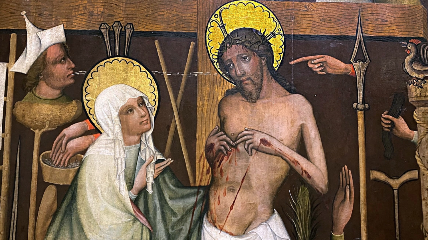 Chrystus jako mąż boleści - galeria sztuki średniowiecznej Muzeum Narodowego w Warszawie, fot s. Amata J. Nowaszewska CSFN