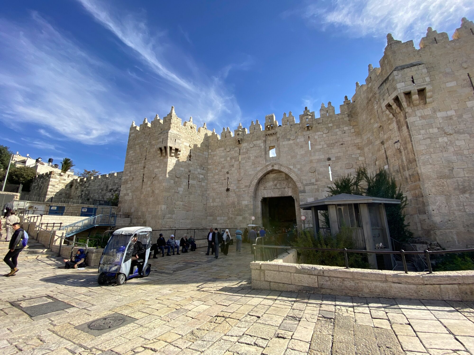 Brama Damasceńska w Jerozolimie, fot. Justyna Galant