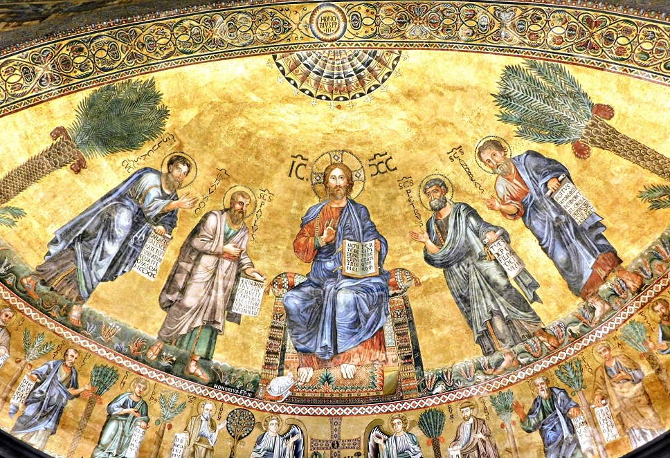 Mozaika w bazylice św. Piotra w Rzymie, fot. s. Amata CSFN