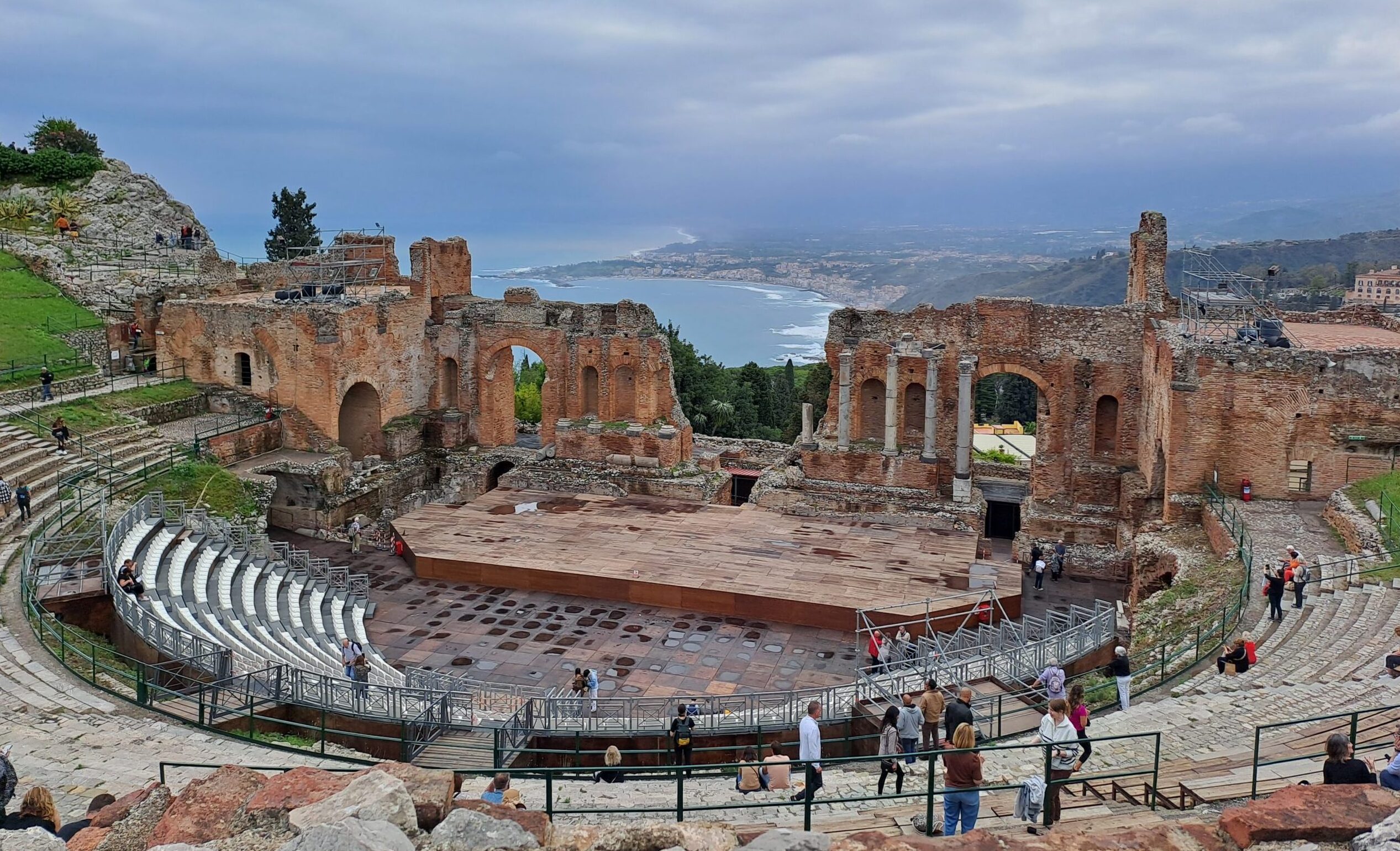 Taormina, teatr grecki, fot. Mariola Kazimierczak, 2023