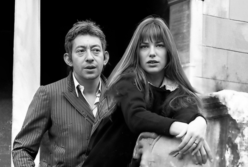 Serge Gainsbourg i Jane Birkin (1976), fot. wikimedia (domena publiczna)