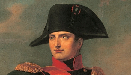 Napoleon Bonaparte w bikornie, fot. wikimedia (domena publiczna)