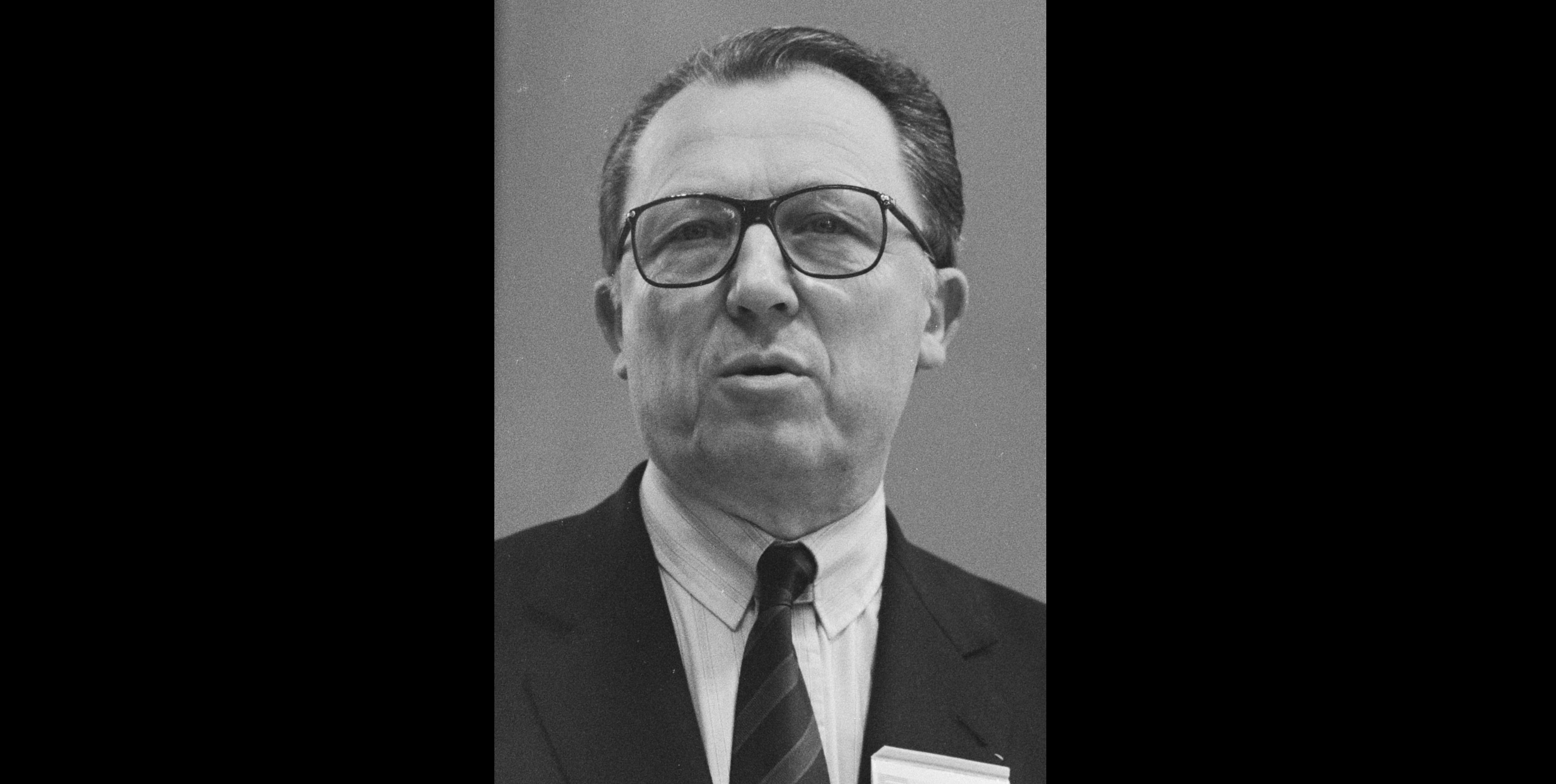 Jacques Delors (1988), fot. wikimedia (CCO)
