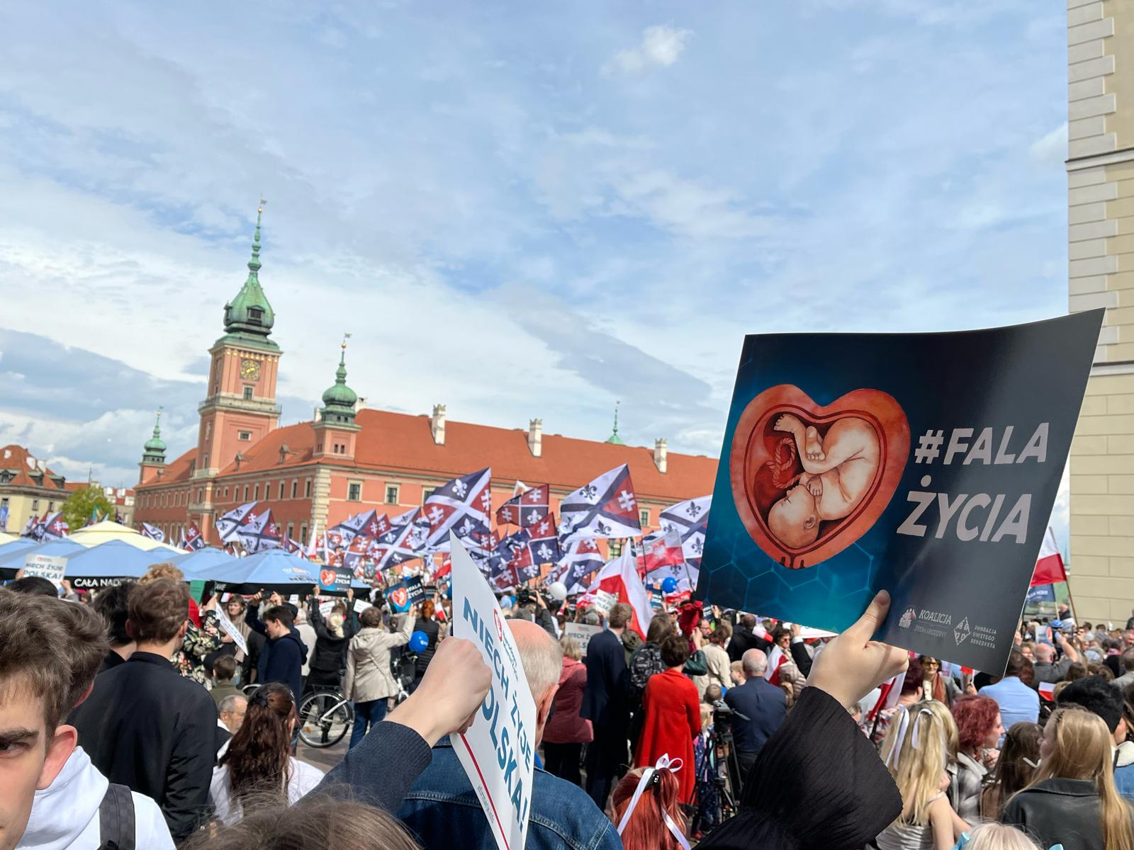 Narodowy Marsz Życia w Warszawie, fot. Karol Darmoros
