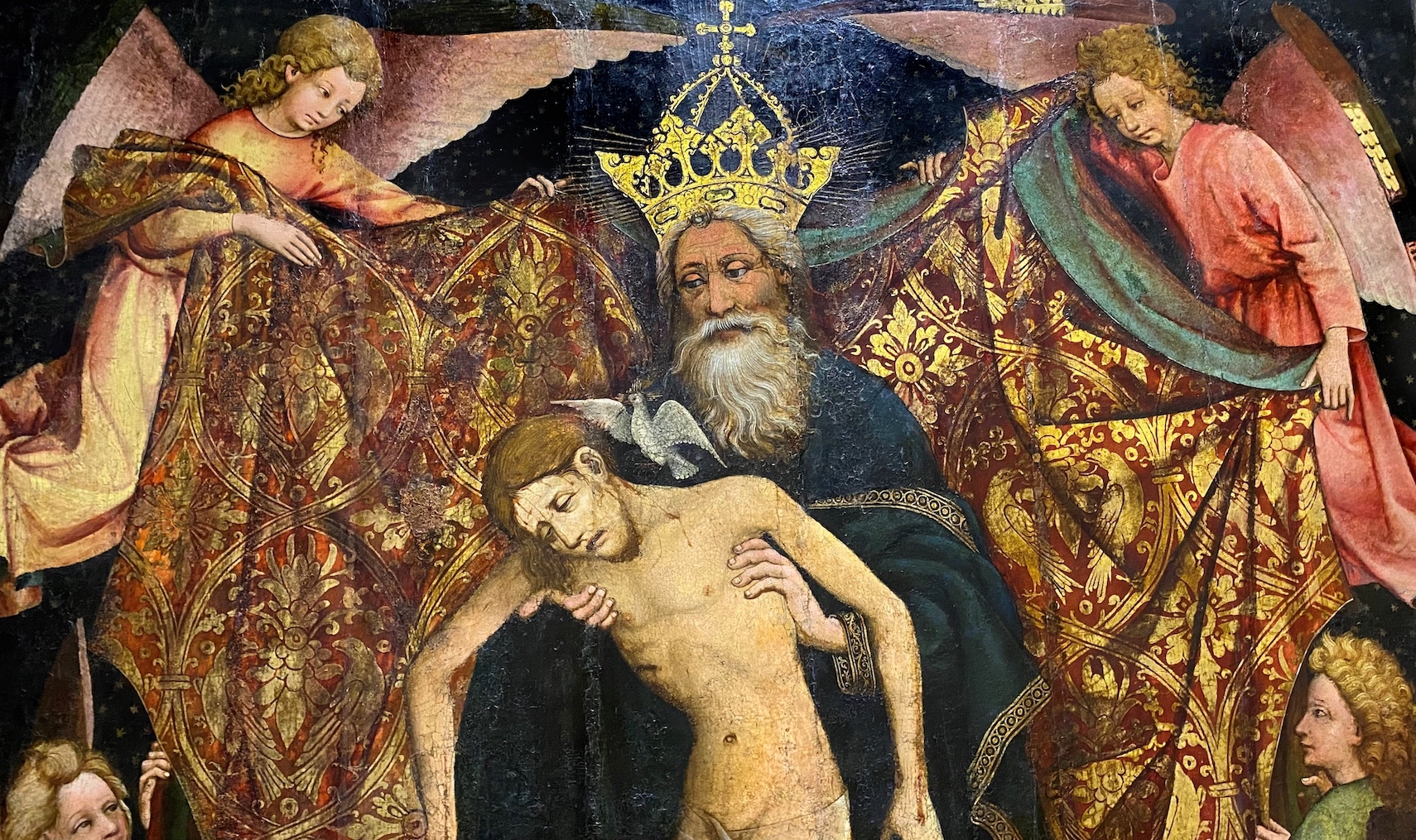 Fragment średniowiecznego ołtarza-Muzeum Narodowe_fot. s. Amata J. Nowaszewska