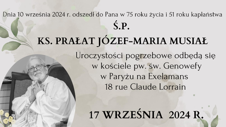 fot. Parafia św. Genowefy w Paryżu na Exelmans / Facebook