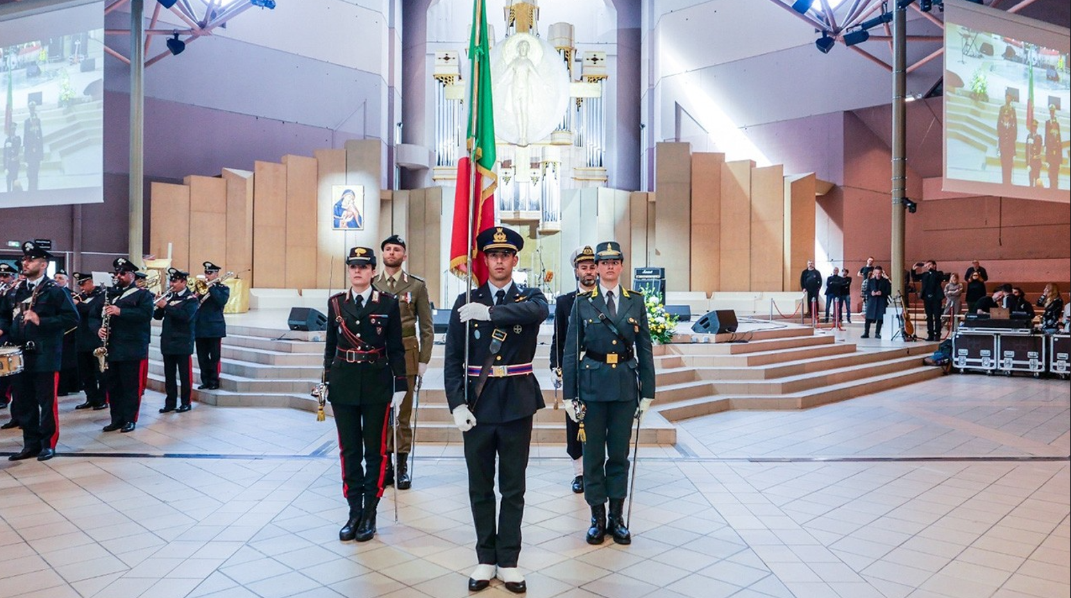 Pielgrzymka wojskowych do Lourdes, fot. Vatican Media
