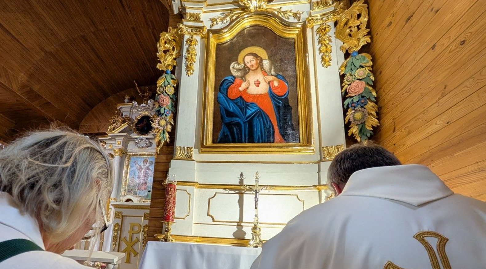 Łaskami słynący obraz Najświętszego Serca Jezusa w Milejczycach na Podlasiu, fot. Agata Ślusarczyk / Opoka