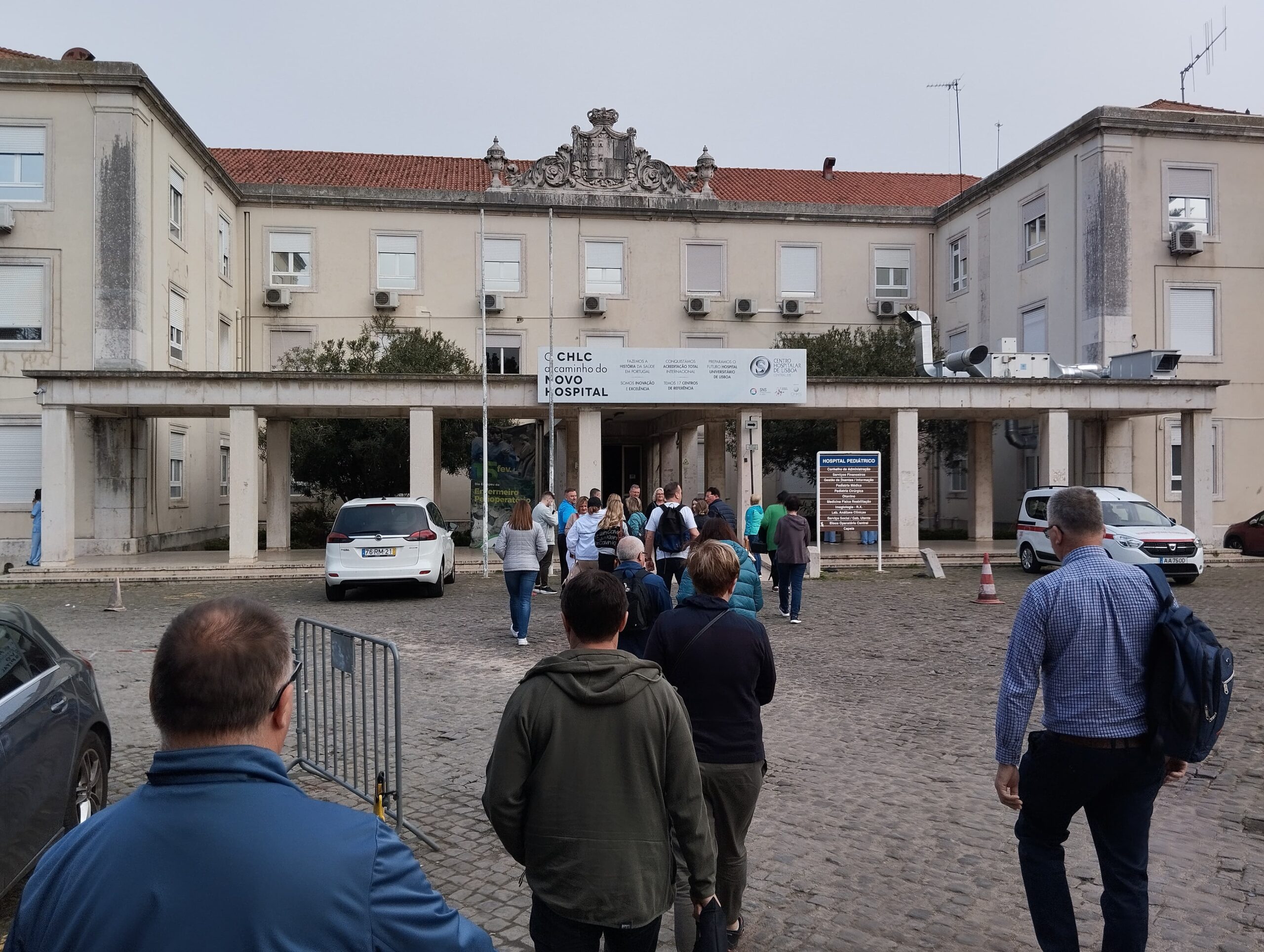 Szpital D. Estefânia współcześnie, fot. Polskifr.fr / Artur Hanula