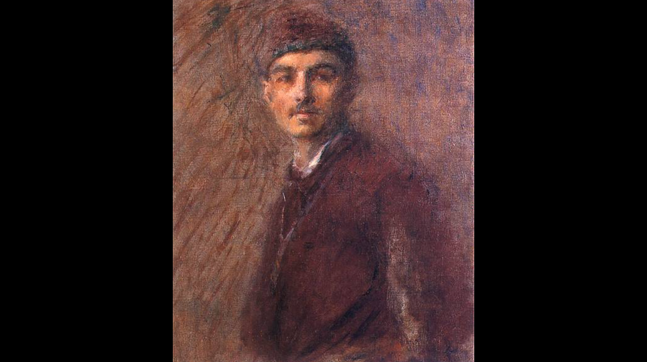 Władysław Podkowiński, Autoportret, 1887, fot. wikimedia (domena publiczna)