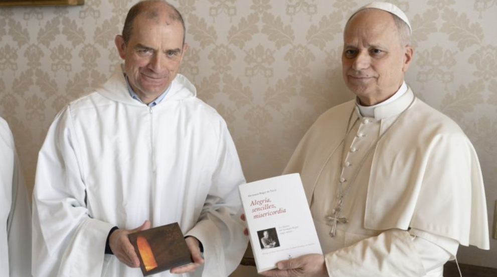 Papież Leon XIV i brat Matthew, fot. Vatican Media