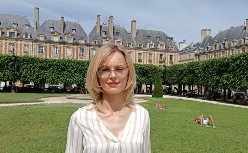 Klaudia Daszuta, fot. Polskifr.fr / ks. Tomasz Sokół